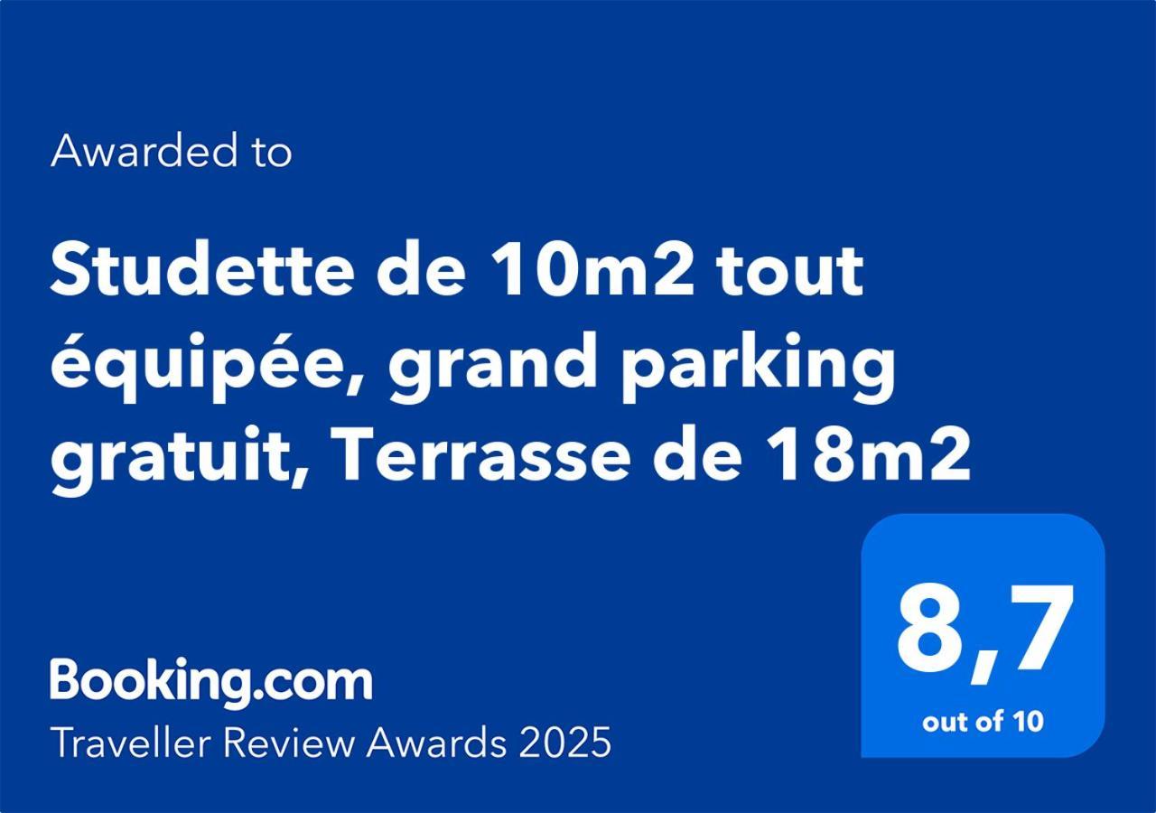 Studio 10M2, Terrasse 18M2 , Parking, Piscine Et Accueille Les Animaux Quissac  Екстер'єр фото
